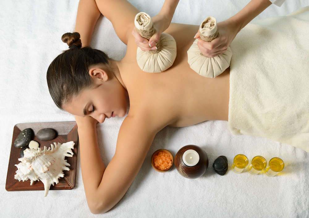 Herbal massage